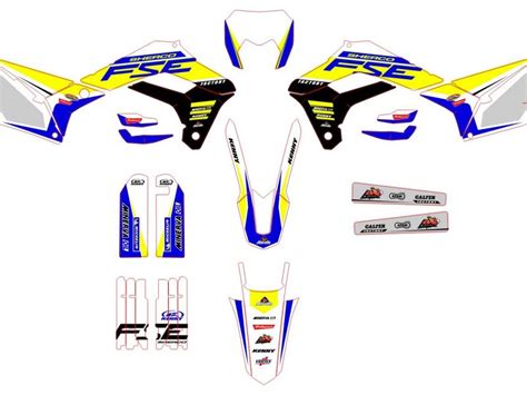 Kit déco Sherco SE SEF 2017 2023 Kitdeco moto fr