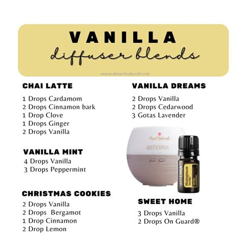 13 Vanilla Diffuser Blends