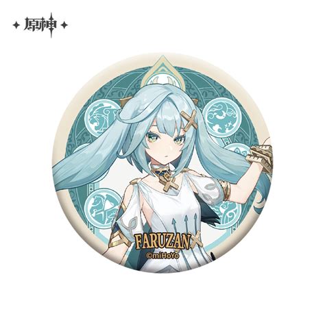 原神 Genshin Impact Sumeru Chara Tin Badge Faruzan newnewonline