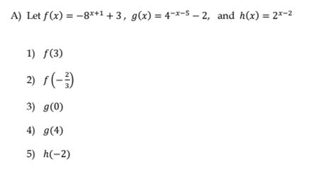 Solved A Let F X X G X X And H X X Chegg