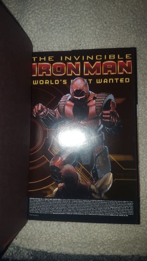 THE INVINCIBLE IRON MAN WORLD S MOST WANTED 2 MARVEL PREMIERE EDITION