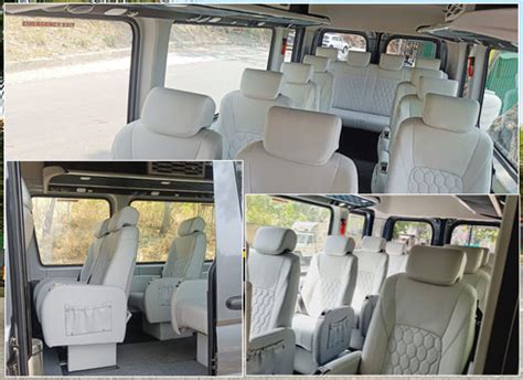 Luxury X Traveller Hire Gurgaon Delhi Force Urbania Toyota Hiace