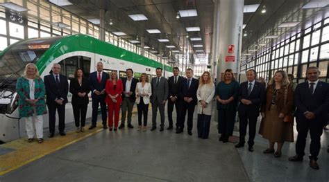 C Diz Inauguraci N Del Tranv A De La Bah A De C Diz El Trambah A