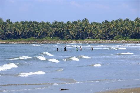 December 28 2022 Kannur Kerala India People Enjoy The Dharmadam