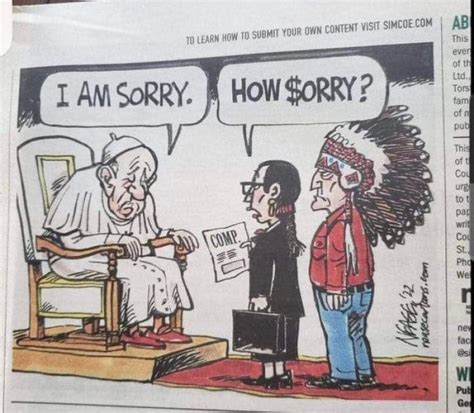 Newspaper Apologizes For Cartoon Depicting Indigenous People Seeking