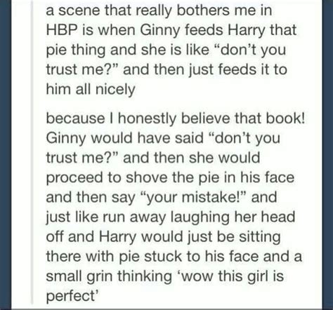 Movie Ginny Vs Book Ginny Harry Potter Headcannons Harry Potter
