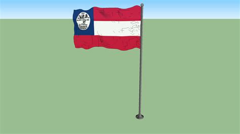 Flag Of Tennessee 1861 3d Warehouse