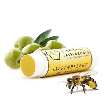 Lippenpflege Propolis 100 natürlicher Lippenbalsam mit Bienenwachs