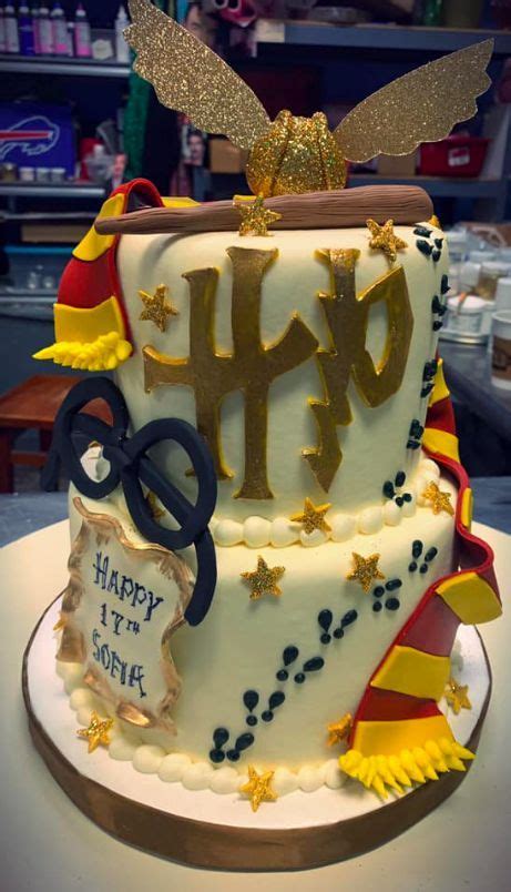 Harry Potter Birthday Cake Adrienne And Co Bakery Harry Potter Birthday Harry Potter