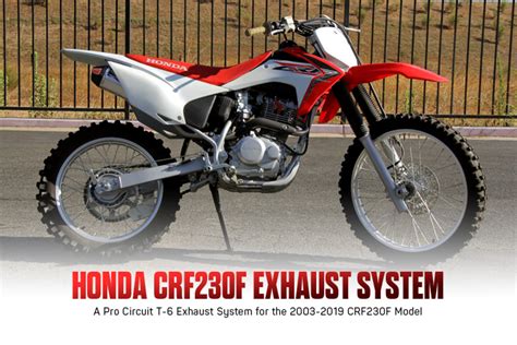 Pro Circuit Introduces New 2003-2019 Honda CRF230F T-6 Exhaust - Racer X