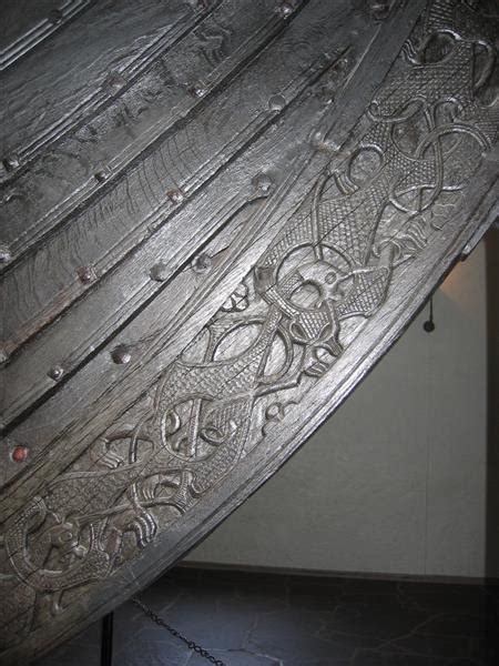 Detail From The Oseberg Ship C 800 Viking Art