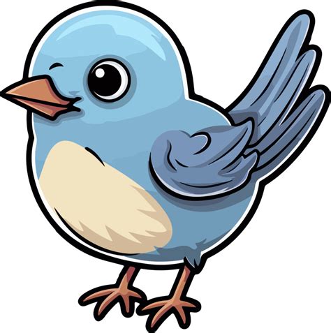 Cute little bird clipart design illustration 46339613 PNG