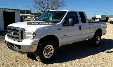 2006 Ford F 250 Duty Xl Extended Cab Pickup 4 Door 6 0l