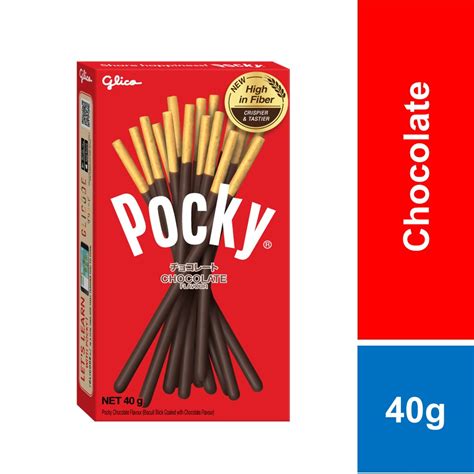 Glico Pocky Biscuit Stick Chocolate Flavor 40g Glico Pocky Biscuit