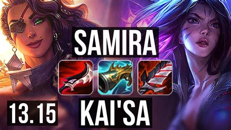 SAMIRA Nautilus Vs KAI SA Alistar ADC Rank 1 Samira Rank 7