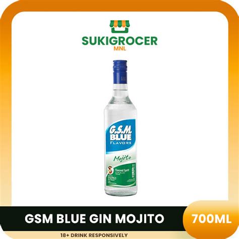 GSM Blue Gin Mojito 700mL Lazada PH