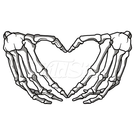 Hand Skeleton Drawing At Getdrawings Free Download