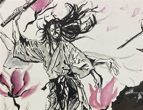 Artstation Ganryu” Sasaki Kojiro From Vagabond Ph