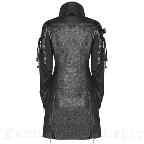 Poisonblack Men S Black Jacket By Punk Rave Brand