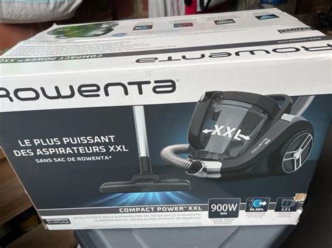 Aspirateur Sans Sac Compact Cyclonic Power Xxl Ro B Ea Rowenta La