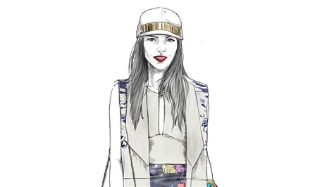 Street Style Illustrated Dasha S Unexpected Mix Of Prints And Color