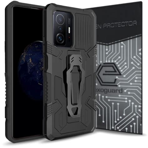 Etui Exoguard Predator Szkło Xiaomi 11T 11T Pro Pancerne Case