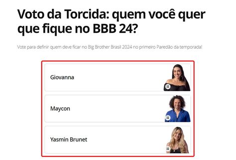 Bbb Como Votar No Pared O No Gshow E Ver Enquete Online