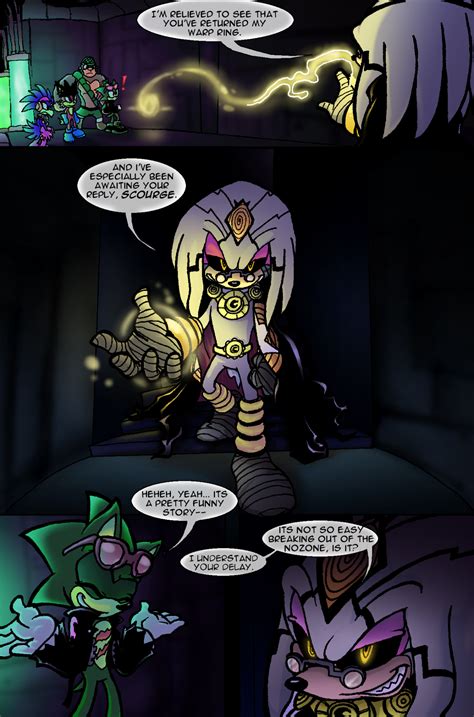 Scourge Eternal Blackout Chapter 1 Read Sonic Fan Comic Online