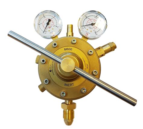 Multi Stage High Pressure Nitrogen Gas Regulator Aes