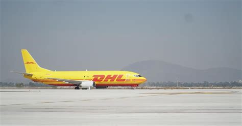 AMLO Recibe En El AIFA El Primer Vuelo De Carga De DHL