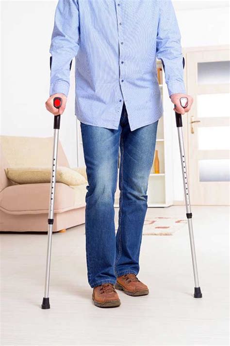 Walking With Crutches A Step By Step Guide