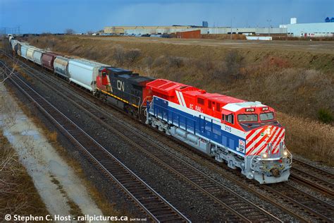 Railpicturesca Stephen C Host Photo The First Cn Heritage Unit On