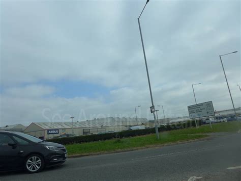 Aerospace Airbus Factory Broughton Flintshire See Around Britain