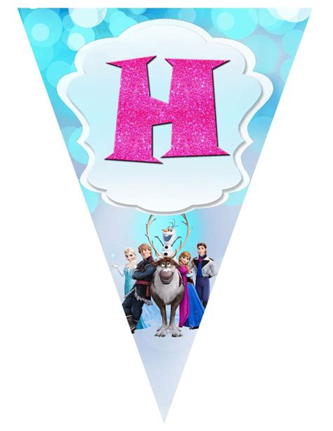 Disney Frozen Birthday Banner Etsy