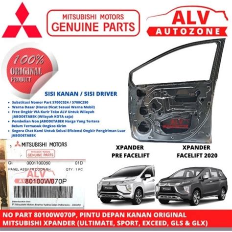 Jual Pintu Depan Kanan Original Mitsubishi Xpander Ultimate Sport