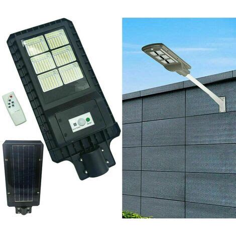 Lampione Stradale Led W Pannello Solare Fotovoltaico Led Con