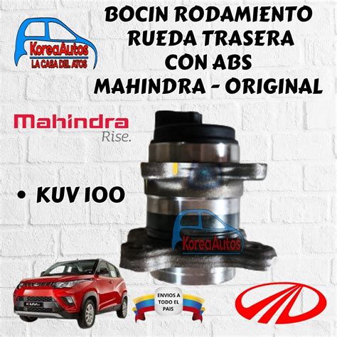 Bocin Rueda Trasera Con Abs Mahindra Kuv Original