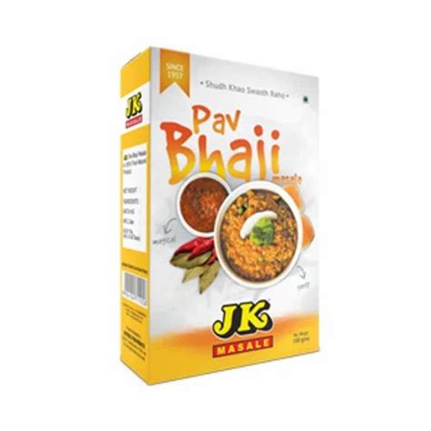 Jk Masale Pav Bhaji Masala At Best Price In Jaipur Id