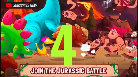 Dino Bash Dinosaur Battle New Gameplay Walkthrough Android Part 4 Mk