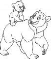 Disney Brother Bear Carry Coloring Pages Wecoloringpage