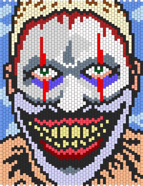 Horror Perler Bead Sculpture Etsy