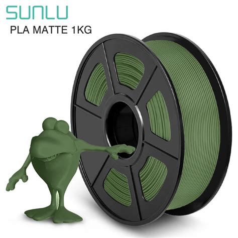 Variometrum Pla Matte Olive Green Filament Sunlu Mm Kg