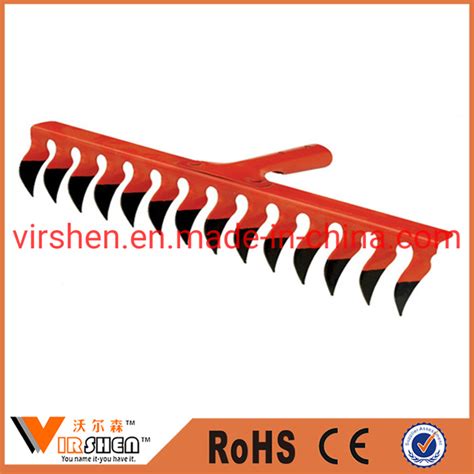 High Quality Carbon Steel Garden Hand Rake Rake And Garden Tools