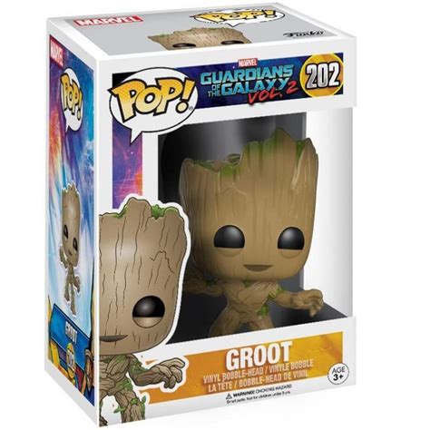 Funko Pop Marvel Guardianes De La Galaxia Vol 2 Groot Pequeño Pccomponentes Pt