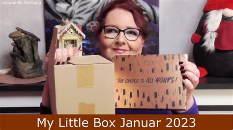 My Little Box Januar 2023 Schick und süß YouTube