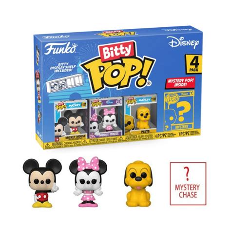 Funko Bitty Pop Disney Classics 4 Pack Mickey Mouse Minnie Mouse