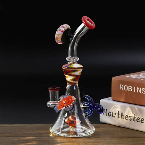 Custom High Temperature Borosilicate Glass Handmade Smoking Water Pipe