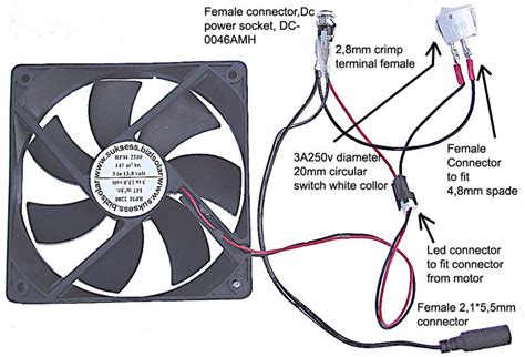 2-Wire Exhaust Fan Wiring Diagram Explained – Moo Wiring