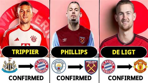 ALL CONFIRMED TRANSFERS RUMOURS FOR JANUARY TRANSFER WINDOW Ft De