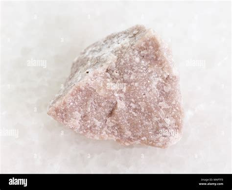 Macro de espécimen de roca mineral natural áspera piedra de Dolomita